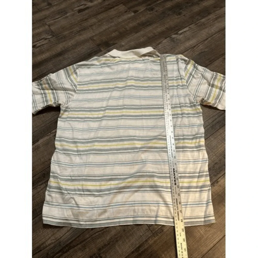 Tiger Woods Collection Golf Polo Shirt‎ Mens White DriFit Performance